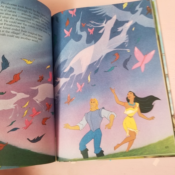 1995 Vintage Disney Pocahontas Book - Picture 6 of 11